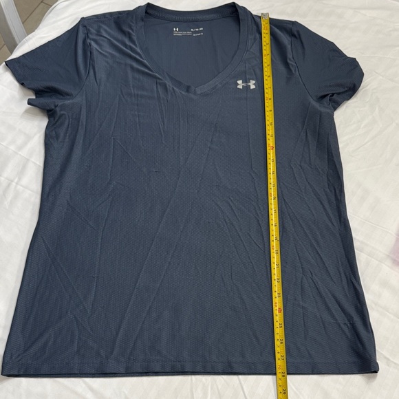 Under Armour 3 pack Women's Short Sleeve Tops - Pink, Teal, Gray - Picture 6 of 10